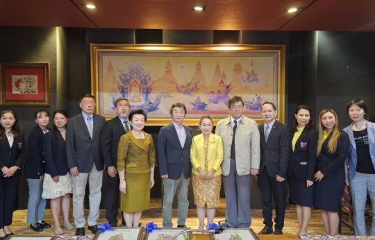 Nakhon Si Thammarat Rajabhat University as a pilot university for iJAS Plus 11 July 2024 Bangkok, Thailand