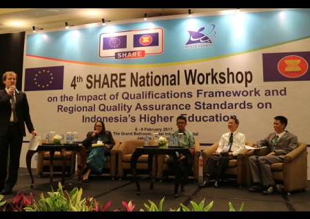 The Observation of the 4th SHARE National Workshop during 6 – 8 February 2017, Jakarta, Indonesia
