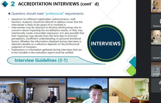 Thai Reviewers' Training for iJAS Plus (30 April 2024 Bangkok, Thailand)