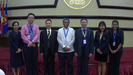 RADM Wachara Karunyavanij attended a Forum at the ASEAN Secretariat 4 May 2017, Jakarta